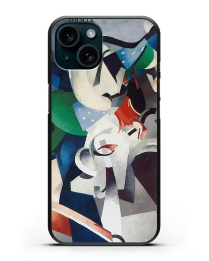 Чехол Удни, молодая американская девушка (Пикабиа Франсис) силиконовый для iPhone 15