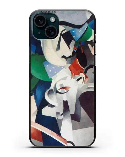 Чехол Удни, молодая американская девушка (Пикабиа Франсис) силиконовый для iPhone 15 Plus