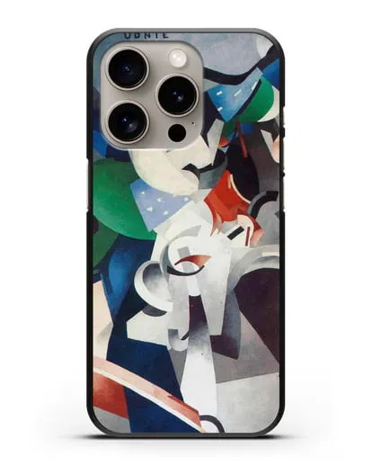 Чехол Удни, молодая американская девушка (Пикабиа Франсис) силиконовый для iPhone 15 Pro