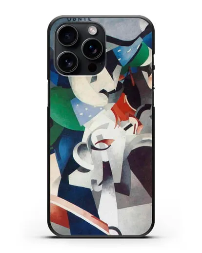 Чехол Удни, молодая американская девушка (Пикабиа Франсис) силиконовый для iPhone 15 Pro Max