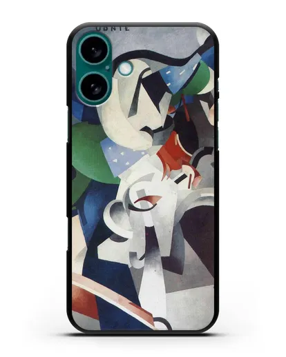 Чехол Удни, молодая американская девушка (Пикабиа Франсис) силиконовый для iPhone 16 Plus