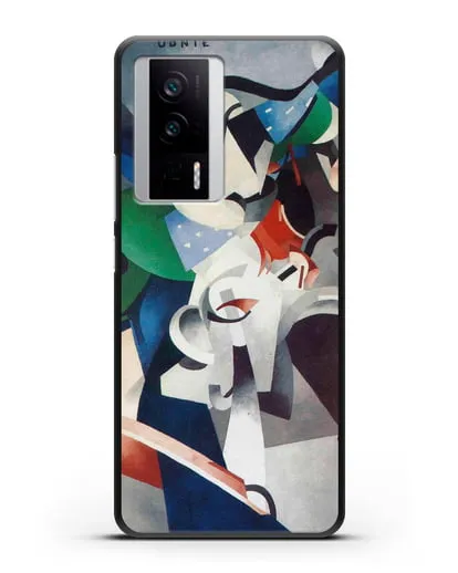 Чехол Удни, молодая американская девушка (Пикабиа Франсис) силиконовый для Xiaomi Poco F5 Pro