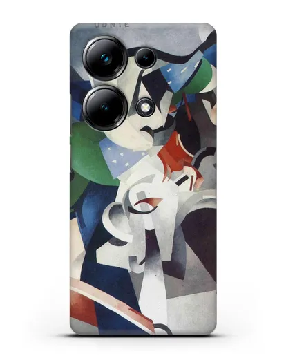 Чехол Удни, молодая американская девушка (Пикабиа Франсис) силиконовый для Xiaomi Poco M6 Pro