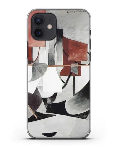 Чехол Балерина на лайнере (Пикабиа Франсис) силиконовый для iPhone 12