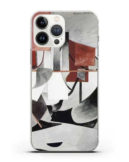 Чехол Балерина на лайнере (Пикабиа Франсис) силиконовый для iPhone 13 Pro Max