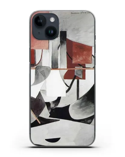 Чехол Балерина на лайнере (Пикабиа Франсис) силиконовый для iPhone 14 Plus