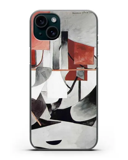 Чехол Балерина на лайнере (Пикабиа Франсис) силиконовый для iPhone 15 Plus