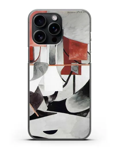 Чехол Балерина на лайнере (Пикабиа Франсис) силиконовый для iPhone 15 Pro Max