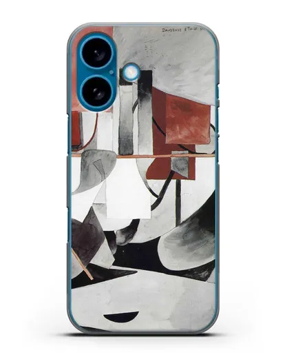 Чехол Балерина на лайнере (Пикабиа Франсис) силиконовый для iPhone 16