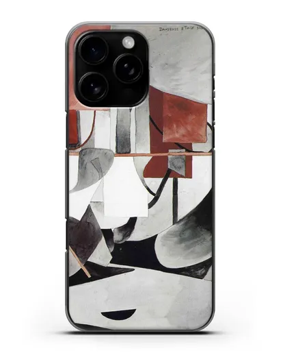 Чехол Балерина на лайнере (Пикабиа Франсис) силиконовый для iPhone 16 Pro Max