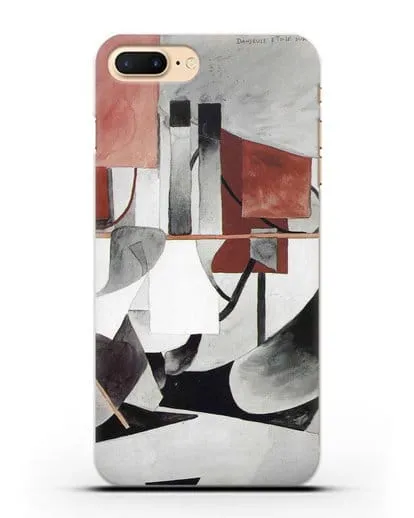 Чехол Балерина на лайнере (Пикабиа Франсис) силиконовый для iPhone 7 Plus