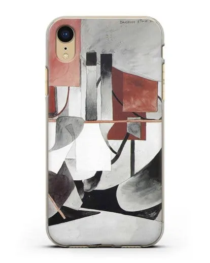 Чехол Балерина на лайнере (Пикабиа Франсис) силиконовый для iPhone XR