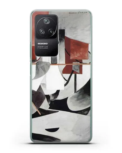 Чехол Балерина на лайнере (Пикабиа Франсис) силиконовый для Xiaomi Poco F4