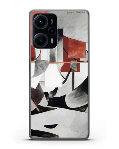 Чехол Балерина на лайнере (Пикабиа Франсис) силиконовый для Xiaomi Poco F5