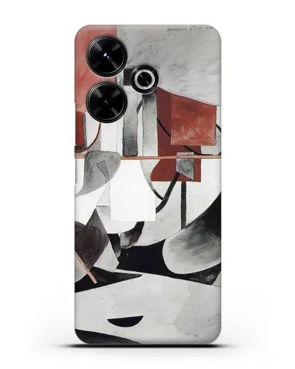 Чехол Балерина на лайнере (Пикабиа Франсис) силиконовый для Xiaomi Poco M6