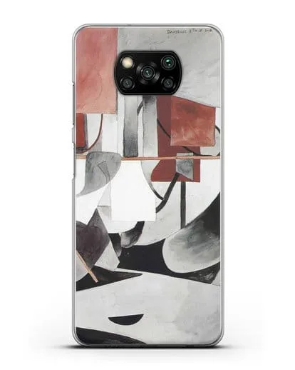 Чехол Балерина на лайнере (Пикабиа Франсис) силиконовый для Xiaomi Poco X3