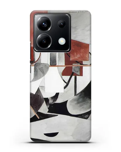 Чехол Балерина на лайнере (Пикабиа Франсис) силиконовый для Xiaomi Poco X6