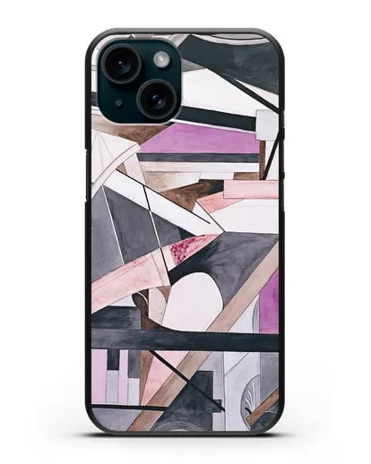 Чехол Затруднение (Пикабиа Франсис) силиконовый для iPhone 15