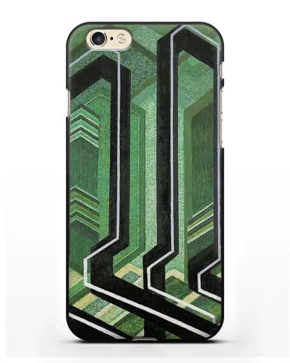 Чехол Диагональные плоскости (Купка Франтишек) силиконовый для iPhone 6s