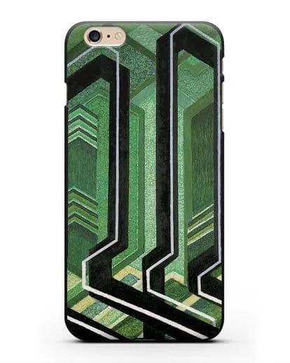 Чехол Диагональные плоскости (Купка Франтишек) силиконовый для iPhone 6s Plus