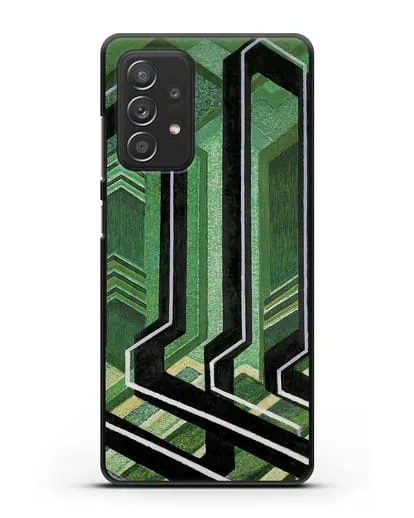 Чехол Диагональные плоскости (Купка Франтишек) силиконовый для Samsung Galaxy A53