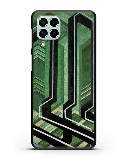 Чехол Диагональные плоскости (Купка Франтишек) силиконовый для Samsung Galaxy M53 [SM-M536]