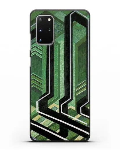 Чехол Диагональные плоскости (Купка Франтишек) силиконовый для Samsung Galaxy S20 Plus [SM-G985F]