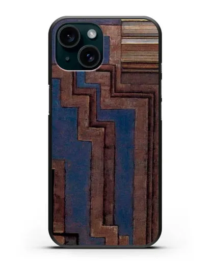 Чехол Два серых (Купка Франтишек) силиконовый для iPhone 15