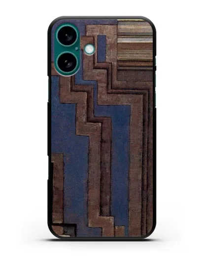 Чехол Два серых (Купка Франтишек) силиконовый для iPhone 16 Plus