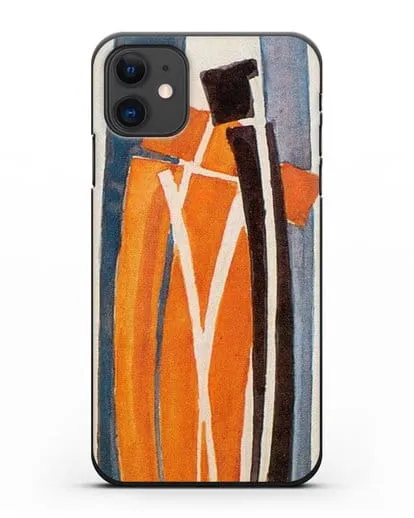 Чехол Рисунок кривых (Купка Франтишек) силиконовый для iPhone 11