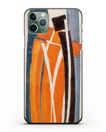 Чехол Рисунок кривых (Купка Франтишек) силиконовый для iPhone 11 Pro Max