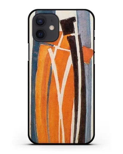 Чехол Рисунок кривых (Купка Франтишек) силиконовый для iPhone 12