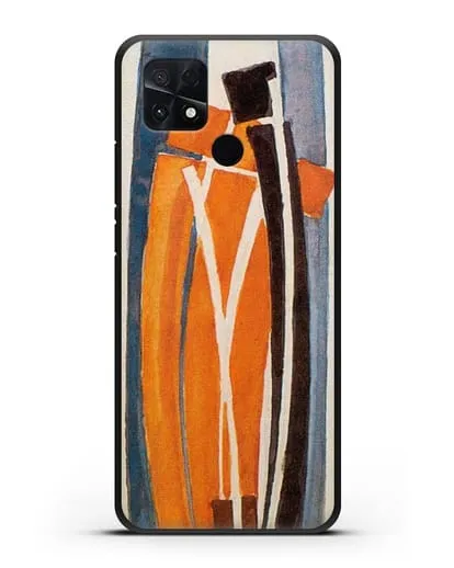 Чехол Рисунок кривых (Купка Франтишек) силиконовый для Xiaomi Poco C40