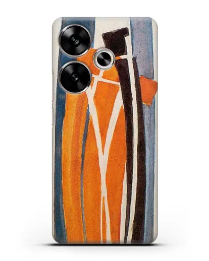 Чехол Рисунок кривых (Купка Франтишек) силиконовый для Xiaomi Poco F6