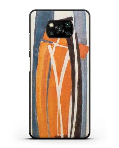 Чехол Рисунок кривых (Купка Франтишек) силиконовый для Xiaomi Poco X3