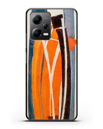 Чехол Рисунок кривых (Купка Франтишек) силиконовый для Xiaomi Poco X5