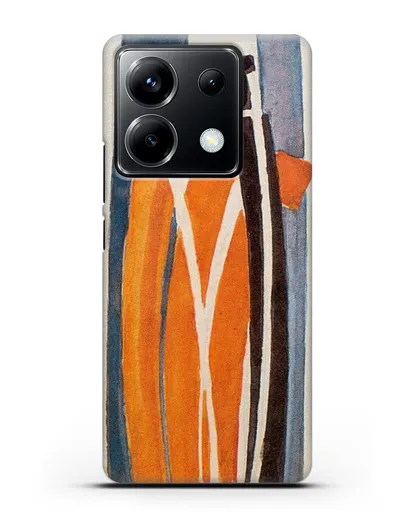 Чехол Рисунок кривых (Купка Франтишек) силиконовый для Xiaomi Poco X6