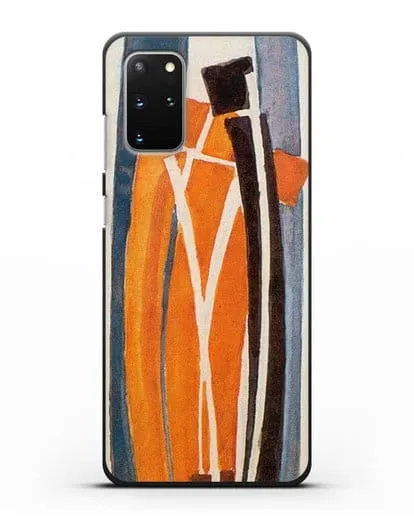 Чехол Рисунок кривых (Купка Франтишек) силиконовый для Samsung Galaxy S20 Plus [SM-G985F]