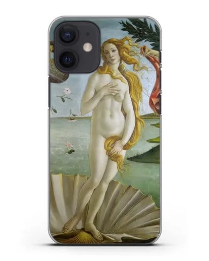 Чехол Рождение Венеры (Боттичели Сандро) силиконовый для iPhone 12 mini