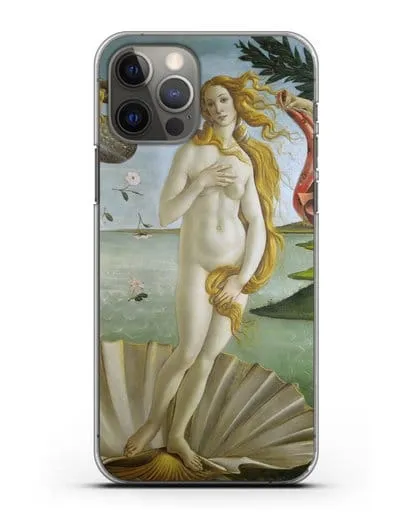 Чехол Рождение Венеры (Боттичели Сандро) силиконовый для iPhone 12 Pro