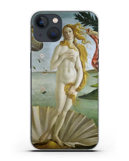Чехол Рождение Венеры (Боттичели Сандро) силиконовый для iPhone 13 Mini