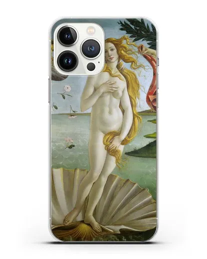 Чехол Рождение Венеры (Боттичели Сандро) силиконовый для iPhone 13 Pro Max