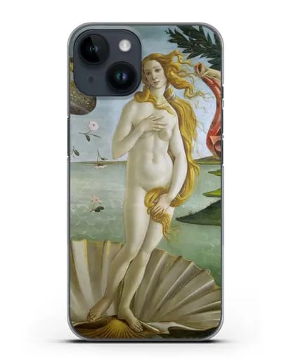 Чехол Рождение Венеры (Боттичели Сандро) силиконовый для iPhone 14