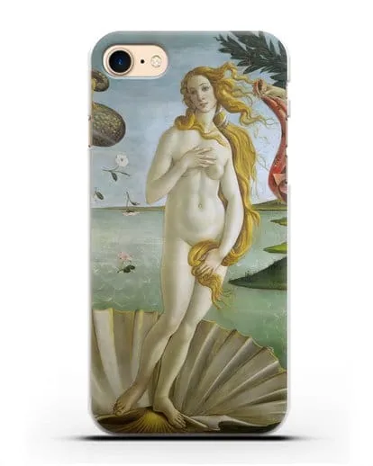 Чехол Рождение Венеры (Боттичели Сандро) силиконовый для iPhone 8
