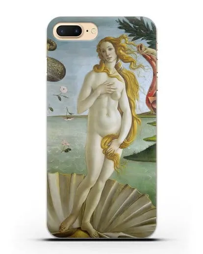 Чехол Рождение Венеры (Боттичели Сандро) силиконовый для iPhone 8 Plus