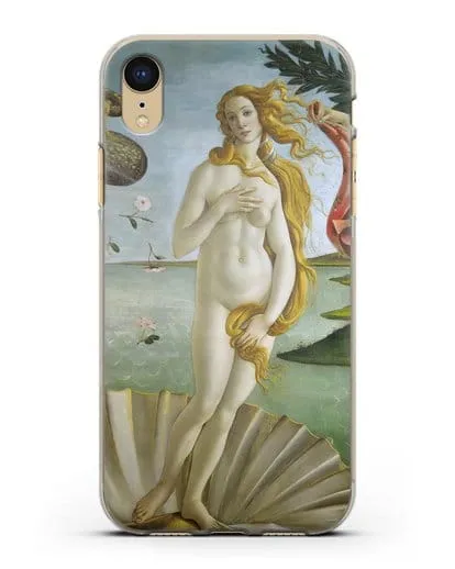 Чехол Рождение Венеры (Боттичели Сандро) силиконовый для iPhone XR