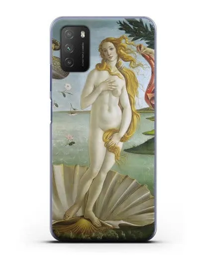 Чехол Рождение Венеры (Боттичели Сандро) силиконовый для Xiaomi Poco M3