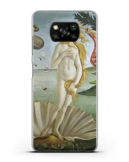 Чехол Рождение Венеры (Боттичели Сандро) силиконовый для Xiaomi Poco X3