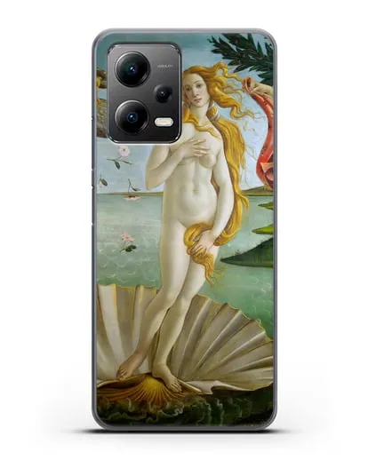 Чехол Рождение Венеры (Боттичели Сандро) силиконовый для Xiaomi Poco X5