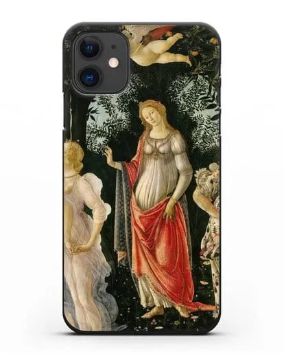 Чехол Весна (Боттичели Сандро) силиконовый для iPhone 11